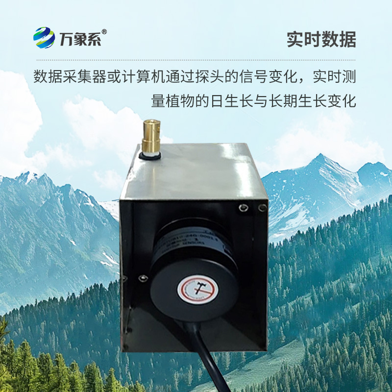 植物生長(zhǎng)傳感器，監(jiān)測(cè)環(huán)境因子對(duì)樹(shù)干生長(zhǎng)變化的影響