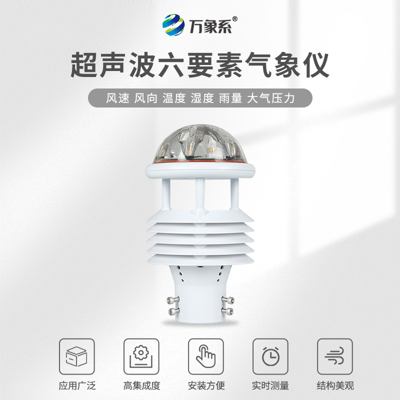 超聲波六要素氣象傳感器，超聲波探秘，六要素盡在掌握