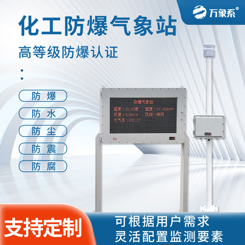 當(dāng)氣象監(jiān)測遇上高危環(huán)境：防爆氣象站監(jiān)測設(shè)備展示功能！