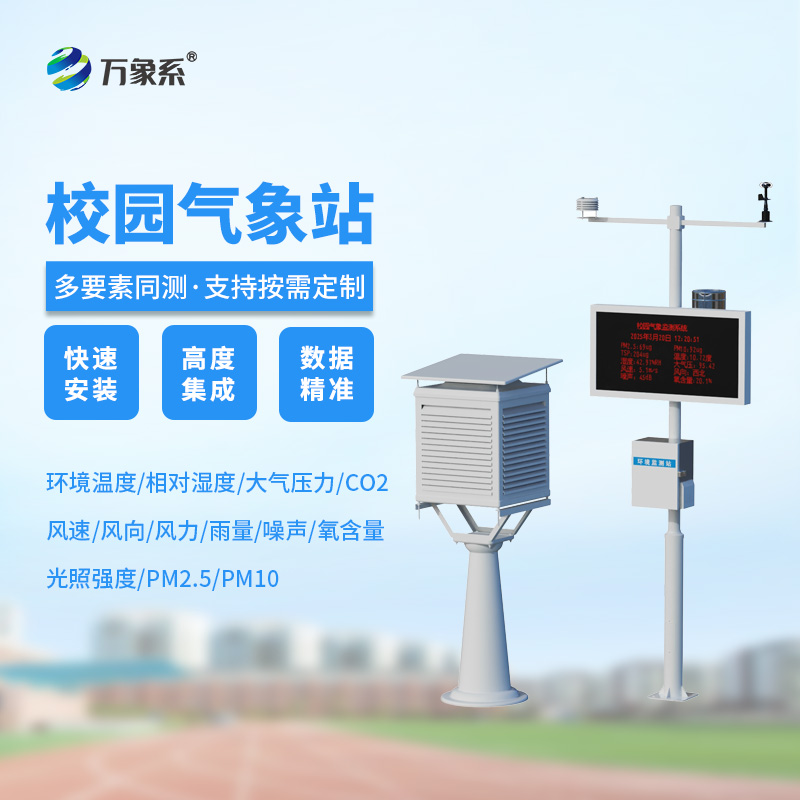 比天氣預(yù)報更貼心！這個高校校園氣象站24小時守護(hù)師生安全！