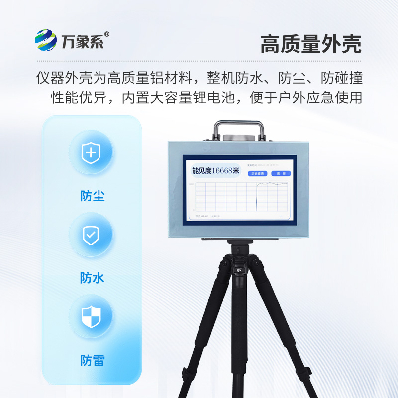 便攜式能見度監(jiān)測儀，不靠肉眼判濃霧？揭秘前向散射的測量魔法